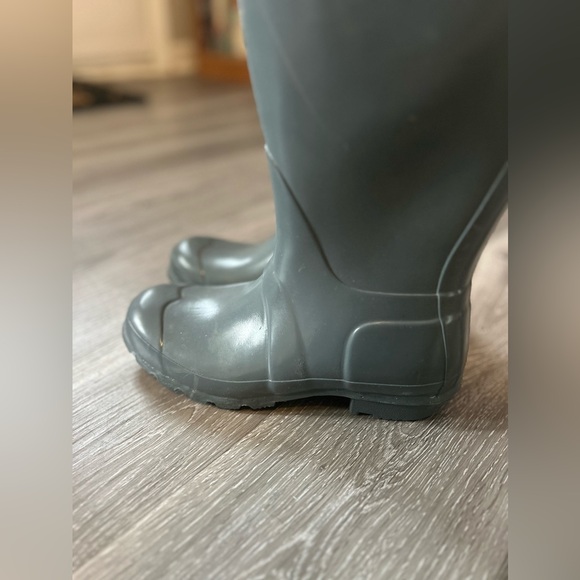 Hunter Boots Glossy Grey - Picture 8 of 10